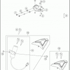 2017 690 ENDURO R CHASSIS Панель приборов