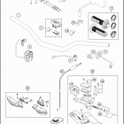 2017 250 EXC-F CHASSIS Руль