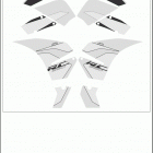 2019 RC 390 BLACK CHASSIS Наклейки