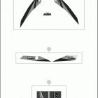 2018 250 XC-W TPI CHASSIS Наклейки