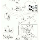 2018 250 EXC-F CHASSIS Руль