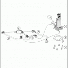 2019 390 DUKE WHITE CHASSIS Топливный насос