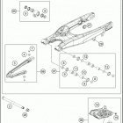 2018 300 XC-W SIX DAYS CHASSIS Бугель