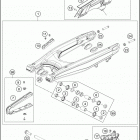 2017 690 ENDURO R CHASSIS Бугель