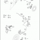 2019 RC 390 BLACK CHASSIS Антиблокировочная система ABS