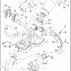 2017 1290 SUPER DUKE GT GREY CHASSIS Глушитель