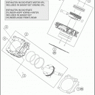 2019 1290 SUPER ADVENTURE S SILVER ENGINE Цилиндры