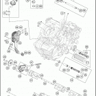 2019 1290 SUPER DUKE GT WHITE ENGINE Масляная система