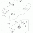 2016 RC 390 WHITE CHASSIS Панель приборов