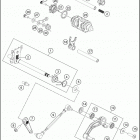 2019 RC 390 BLACK ENGINE Механизм переключения