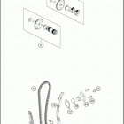 2020 390 DUKE ENGINE Газо-распределительный механизм