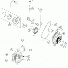 2017 350 XC-F ENGINE Система зажигания