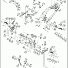 2018 390 DUKE ORANGE CHASSIS Рама