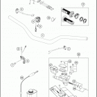 2017 350 SX-F CHASSIS Руль