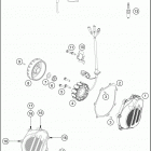 2018 450 SX-F ENGINE Система зажигания
