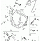 2018 250 SX CHASSIS Рама