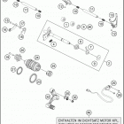 2017 1090 ADVENTURE R ENGINE Механизм переключения