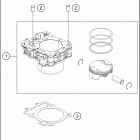 2020 390 DUKE ENGINE Цилиндры