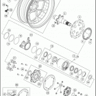 2018 1290 SUPER DUKE GT ORANGE CHASSIS Переднее колесо