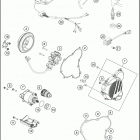 2018 250 XC-W ENGINE Система зажигания