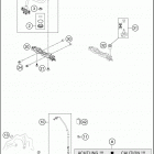 2017 250 XC-W CHASSIS Instruments   /   lockset