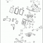 2017 1290 SUPER DUKE R WHITE CHASSIS Воздушный фильтр