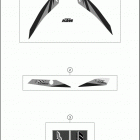2018 300 XC-W CHASSIS Наклейки