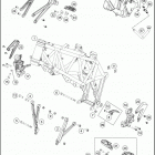 2017 690 ENDURO R CHASSIS Рама