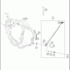 2017 250 XC-W CHASSIS Side-   /   center st and