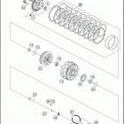 2019 1290 SUPER ADVENTURE S SILVER ENGINE Сцепление