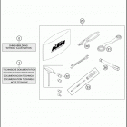 2017 690 ENDURO R CHASSIS Sepera te enclosure