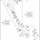 2019 500 EXC-F CHASSIS Топливный насос
