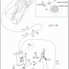 2017 690 ENDURO R CHASSIS Ev aporative canister