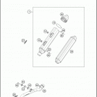 2019 500 EXC-F CHASSIS Глушитель