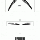 2018 250 XC-W CHASSIS Наклейки