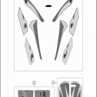 2018 50 SX MINI CHASSIS Наклейки