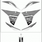 2017 1290 SUPER ADVENTURE R CHASSIS Наклейки