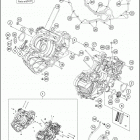 2019 1290 SUPER ADVENTURE S SILVER ENGINE Картер двигателя