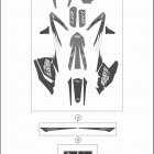 2018 300 XC-W SIX DAYS CHASSIS Наклейки