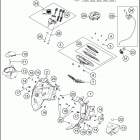 2017 1090 ADVENTURE R CHASSIS Панель приборов