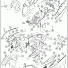 2017 1090 ADVENTURE R CHASSIS Обтекатель , крылья