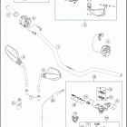 2017 690 ENDURO R CHASSIS Руль
