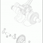 2017 1090 ADVENTURE R ENGINE Балансирный вал