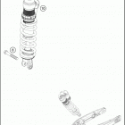 2017 150 XC-W CHASSIS Амортизатор