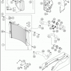 2017 1090 ADVENTURE R ENGINE Система охлаждения