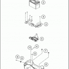 2016 RC 390 WHITE CHASSIS Batter y