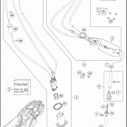 2017 690 ENDURO R CHASSIS Топливный насос