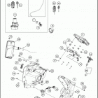 2018 1290 SUPER ADVENTURE S BLACK CHASSIS Панель приборов