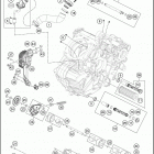 2019 1290 SUPER ADVENTURE S SILVER ENGINE Масляная система