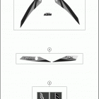 2018 350 EXC-F CHASSIS Наклейки